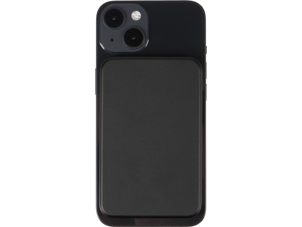 Магнитный беспроводной внешний аккумулятор Razor, 5000 mAh, металл, черный-6