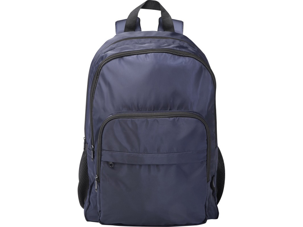 Рюкзак для ноутбука Trend Plus 15GRS из переработанного материала объемом 20 литров, темно-синий-1