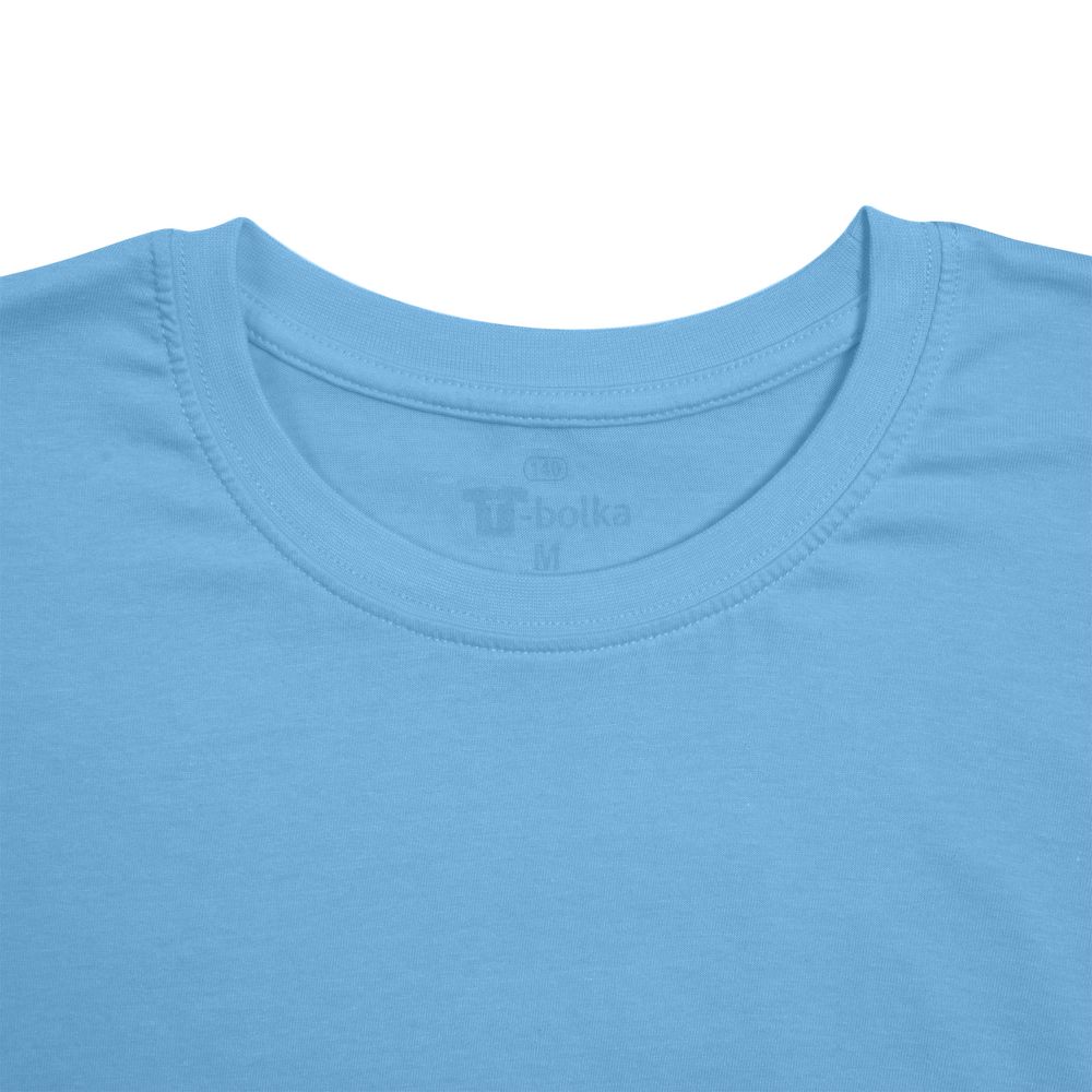 Футболка унисекс T-bolka 140, голубая-1