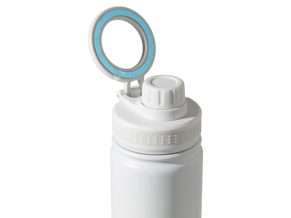 Вакуумная термобутылка с magsafe-держателем INSIDER, 600 мл, белый-6