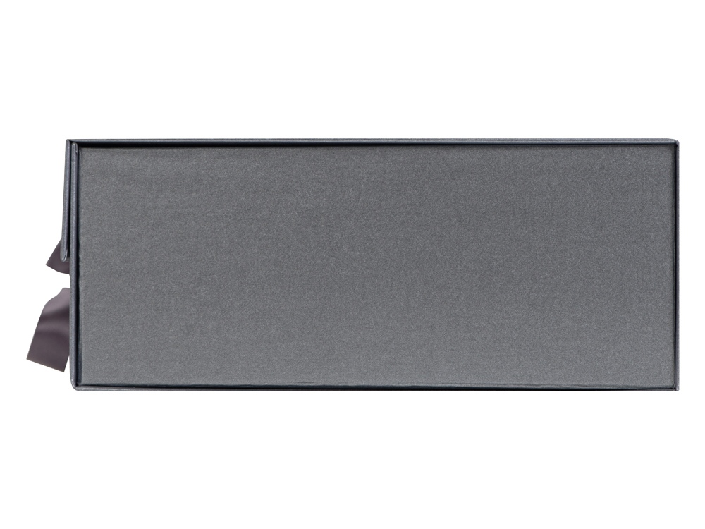 Коробка разборная на магнитах с лентами, графит-5