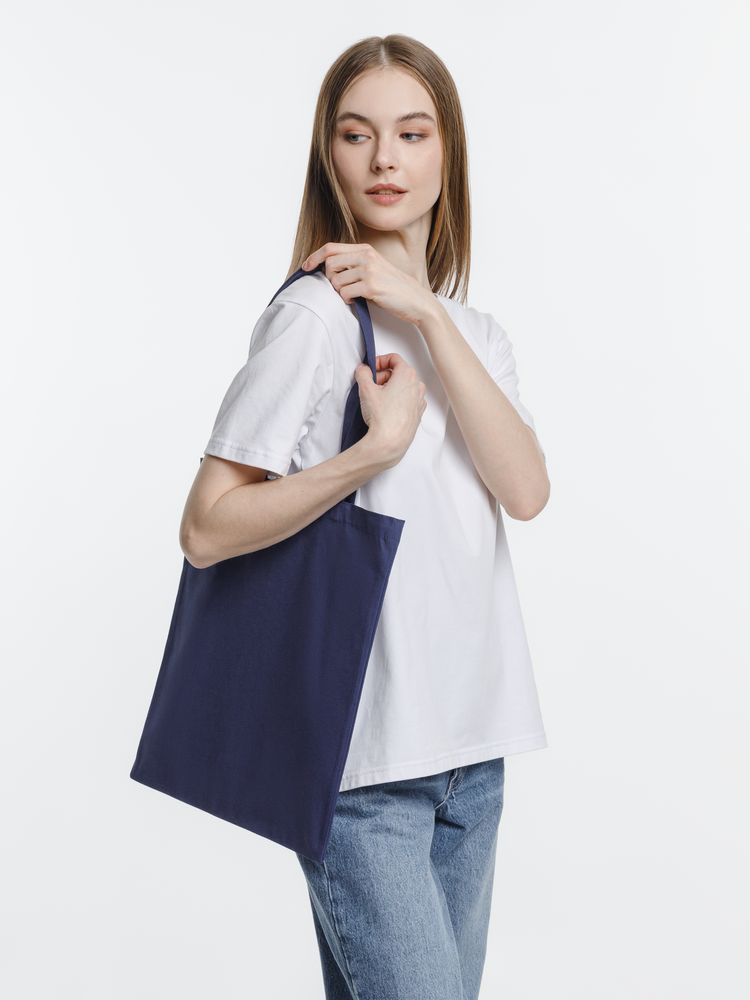 Холщовая сумка Neat 140, синяя-2