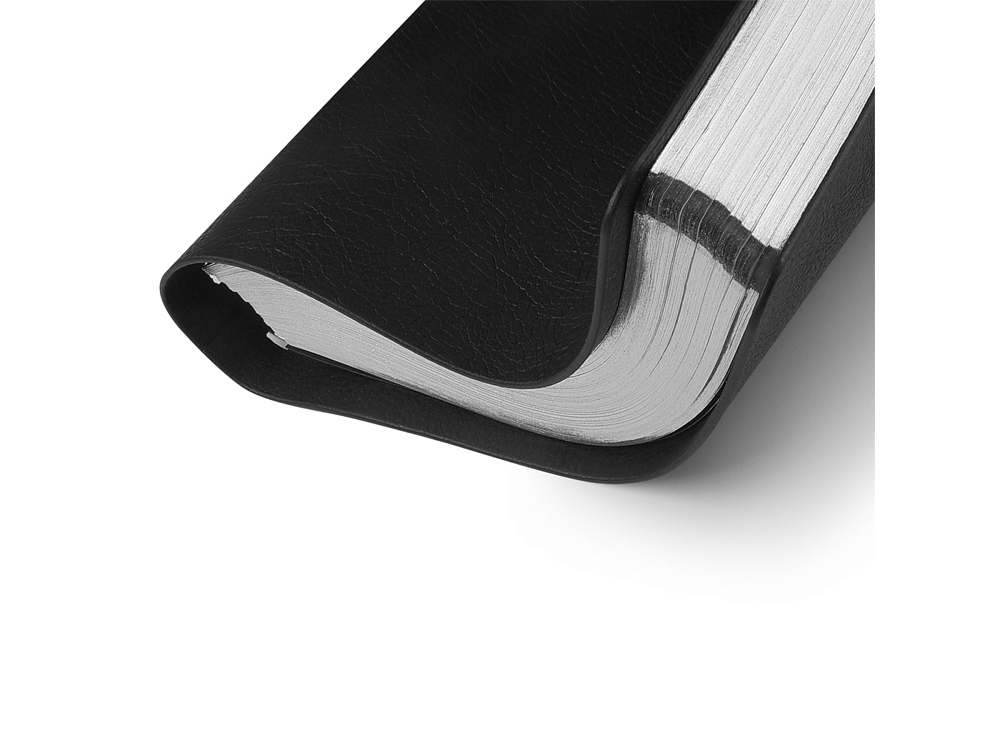 Ежедневник полудатированный А5 Orbit, черный-5