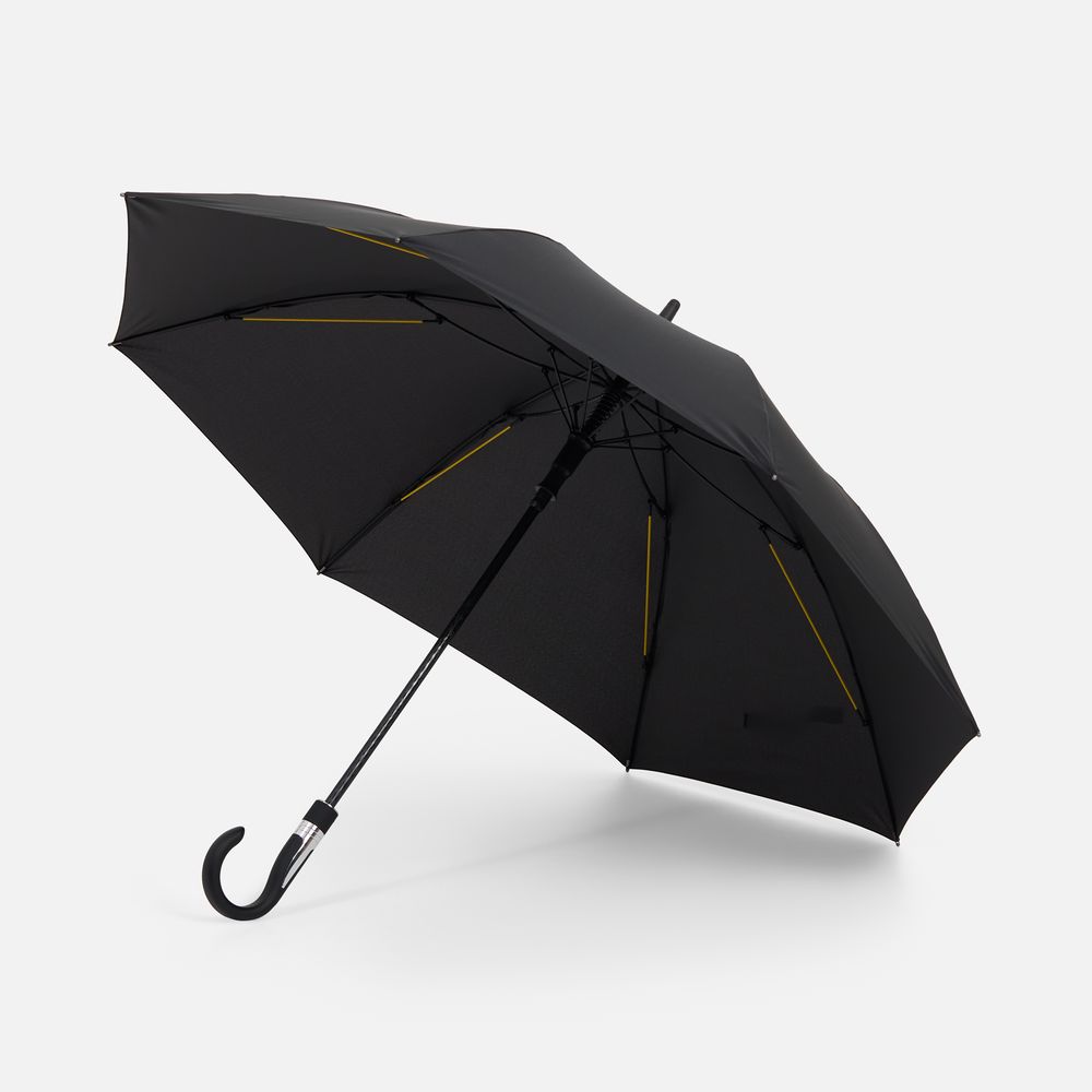 Зонт-трость Rainzee, черный-0