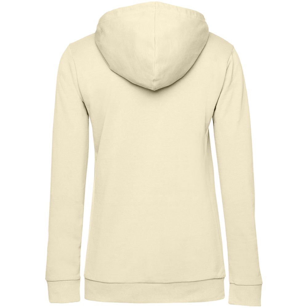 Толстовка с капюшоном женская Hoodie, светло-желтая-2