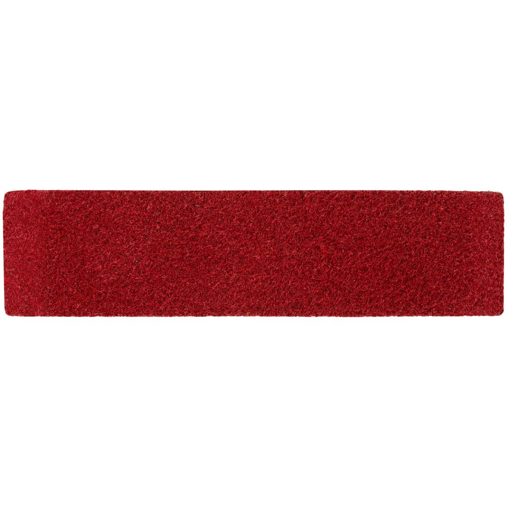 Лейбл кожаный Pasek, S, красный-1