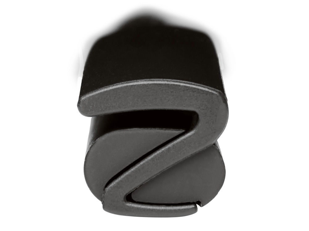 Ручка пластиковая soft-touch шариковая Zorro, черный-6