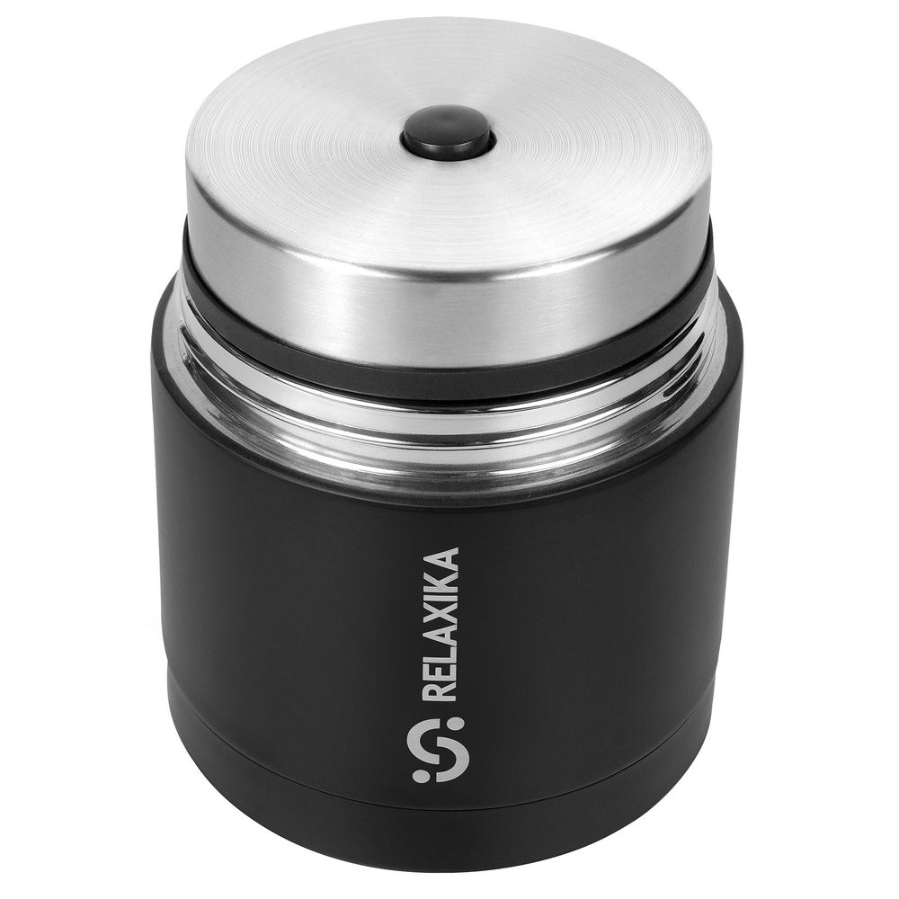 Термос для еды Relaxika 500, черный-3