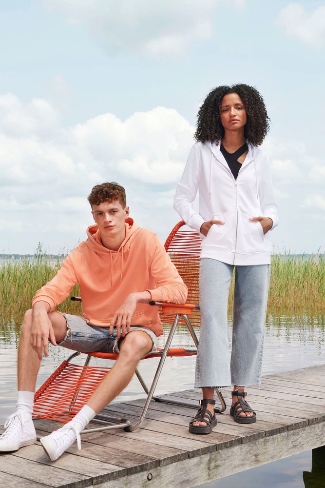 Толстовка унисекс Calipso, серый меланж-3