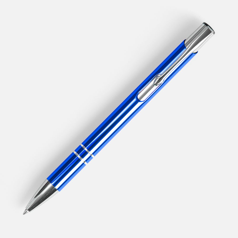 Ручка шариковая Keskus, ярко-синяя-1