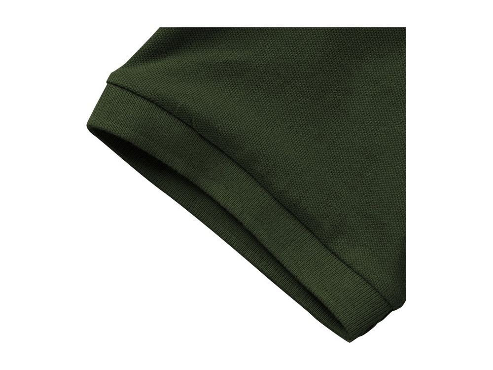 Calgary мужская футболка-поло с коротким рукавом, армейский зеленый-5