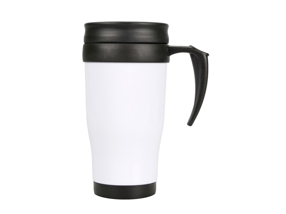 Кружка с термоизоляцией Silence 350мл, белый-2
