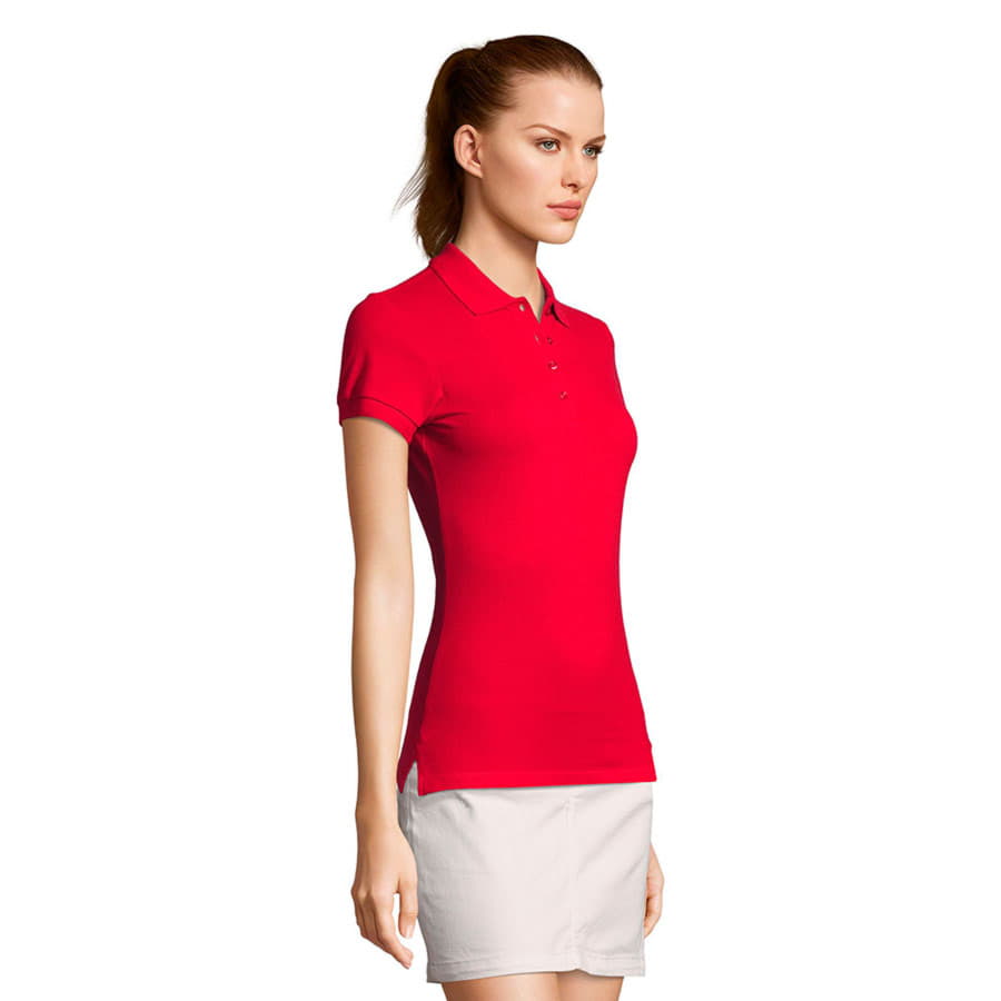 Поло женское PASSION 170, красный-3