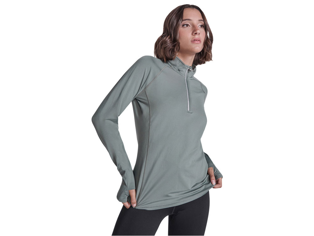 Лонгслив Estambul женский, лаврово-зеленый-6