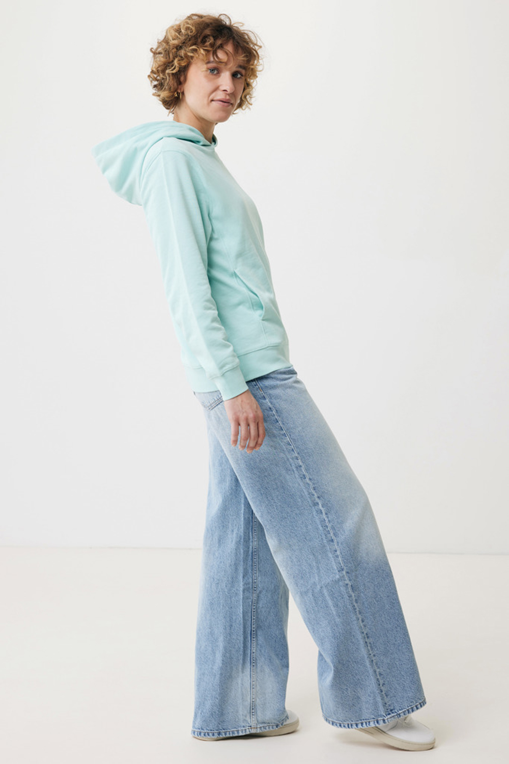 Худи Iqoniq Yengo из переработанного хлопка, унисекс, 280 г/м²-7