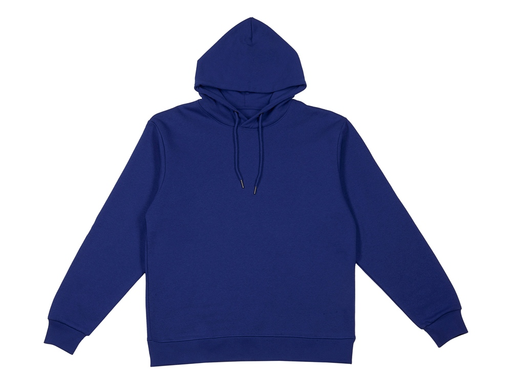 Толстовка с капюшоном оверсайз Lisbon унисекс, классический синий-16