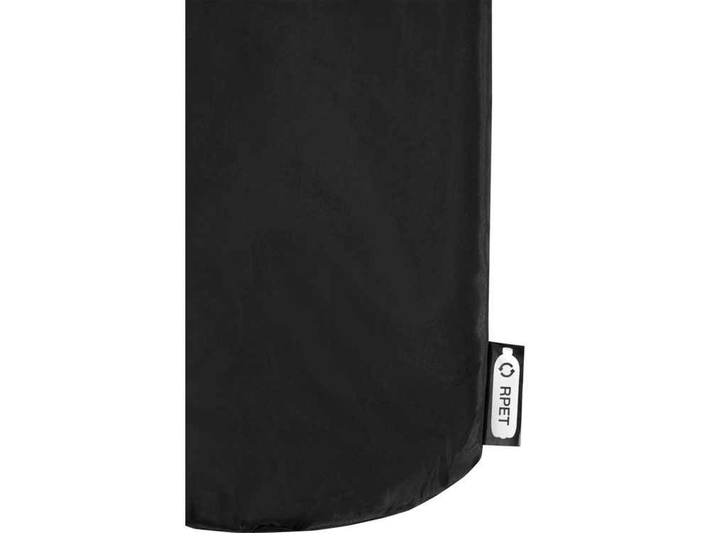 Плед Willow из флиса, вторичного ПЭТ, темно-синий-3