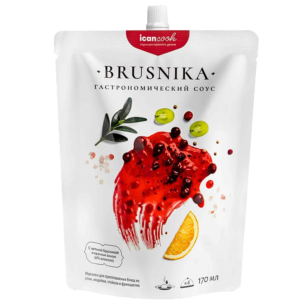 Соус Icancook, большой, брусничный-1