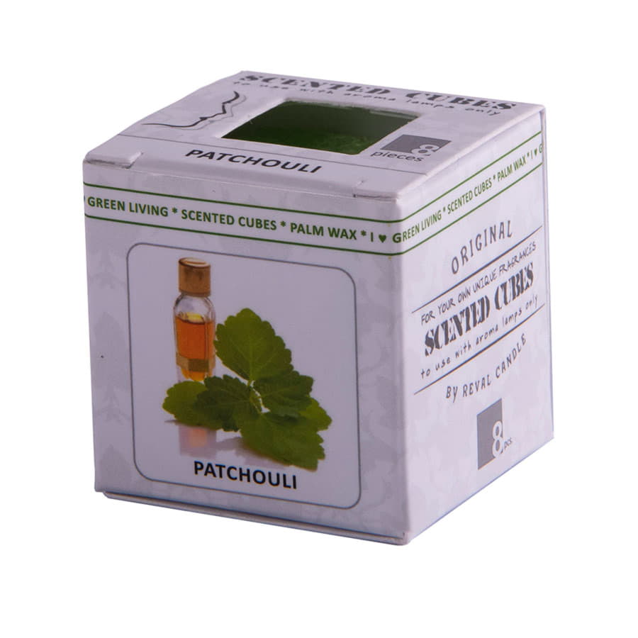 Аромакубики ПАЧУЛИ (8шт), светло-зеленый-1