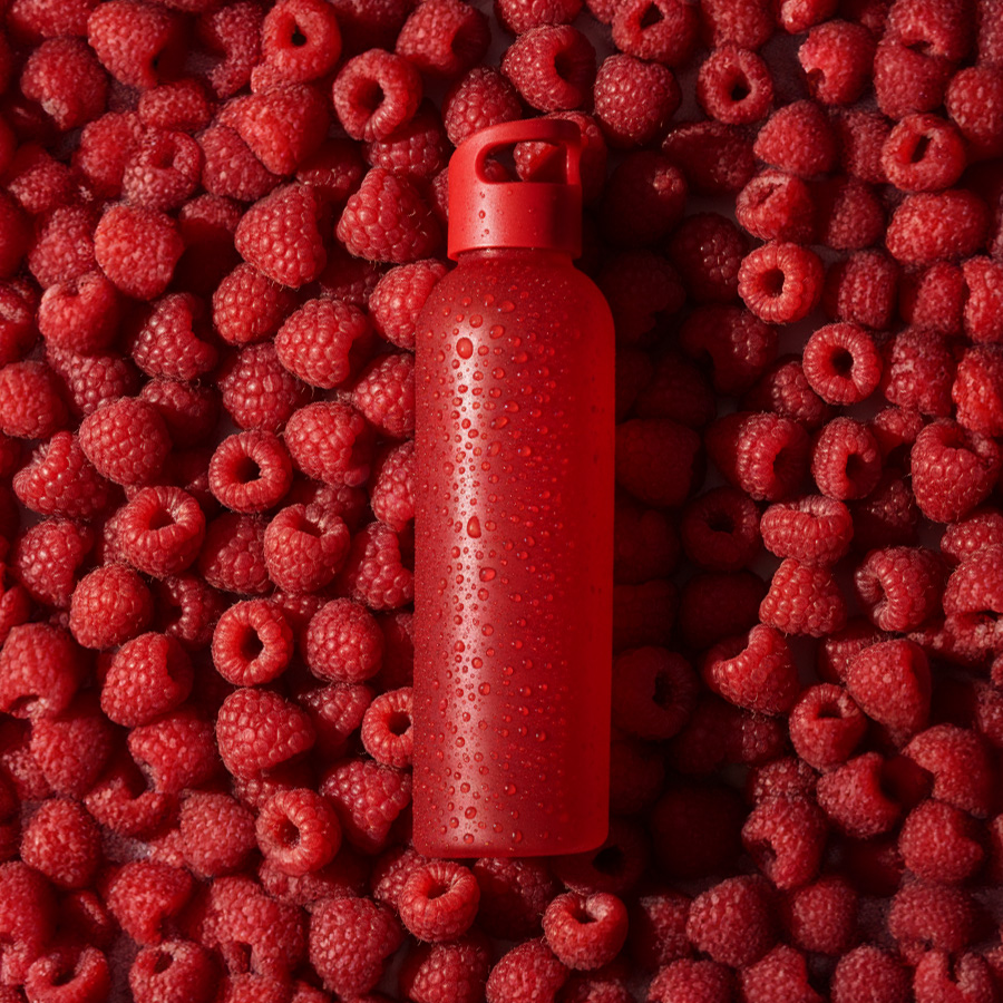 Бутылка для воды LIQUID 2, красный-3