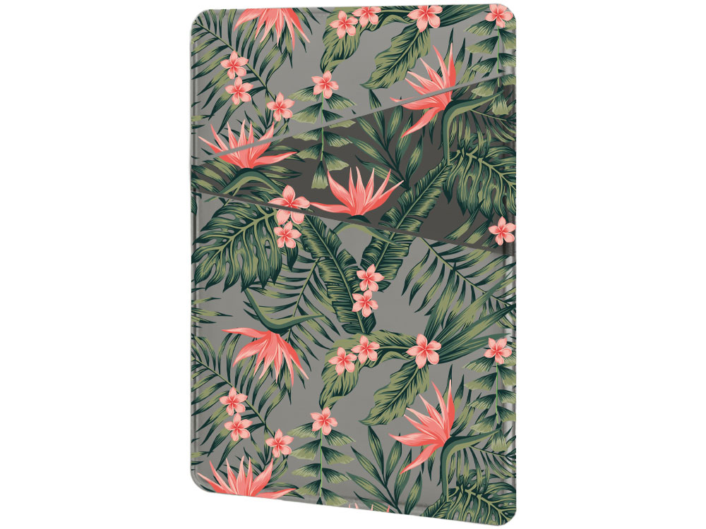 Картхолдер на 3 карты типа бейджа с возможностью полноцветной УФ-печати, софт-тач-2