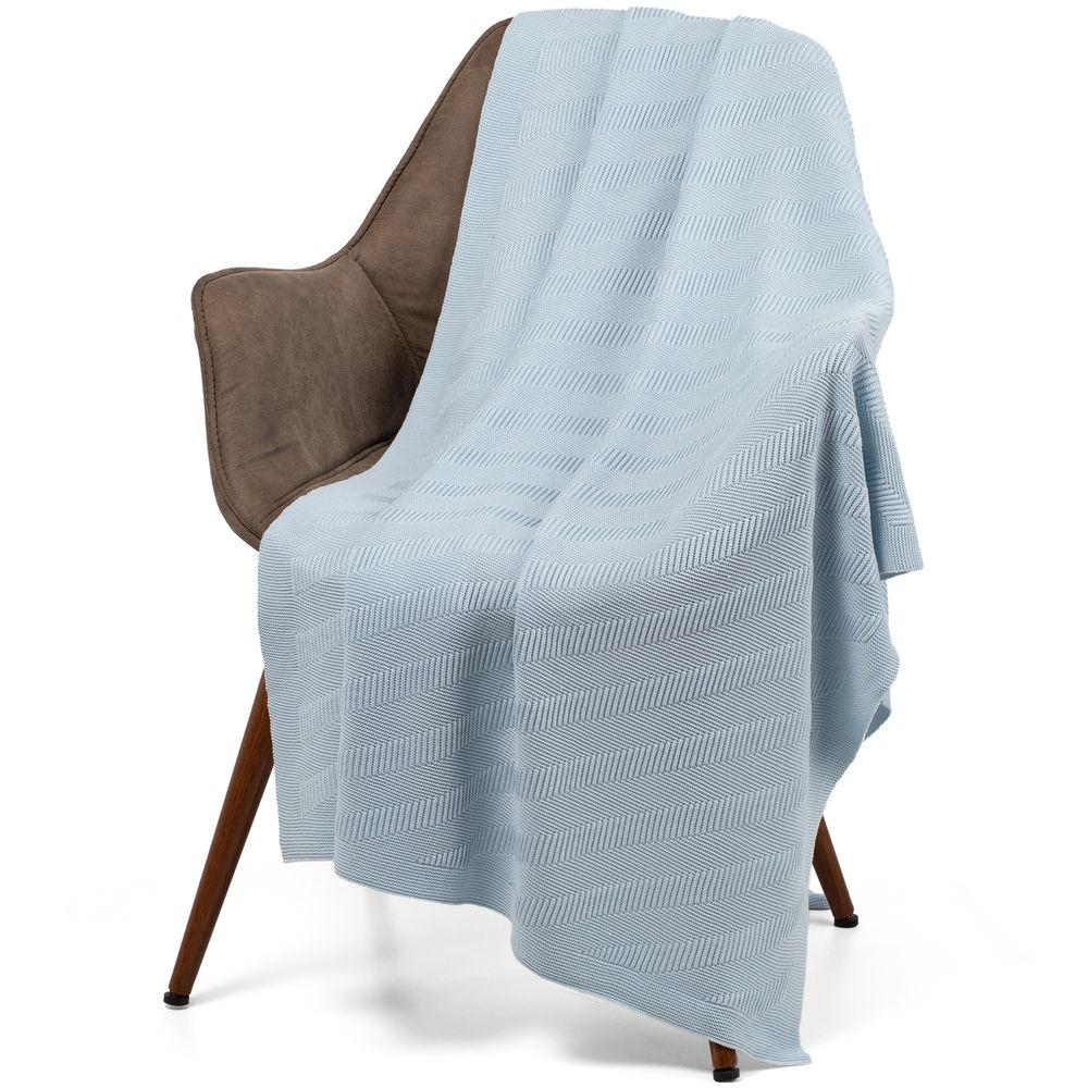 Плед Locus Solus, светло-голубой-0