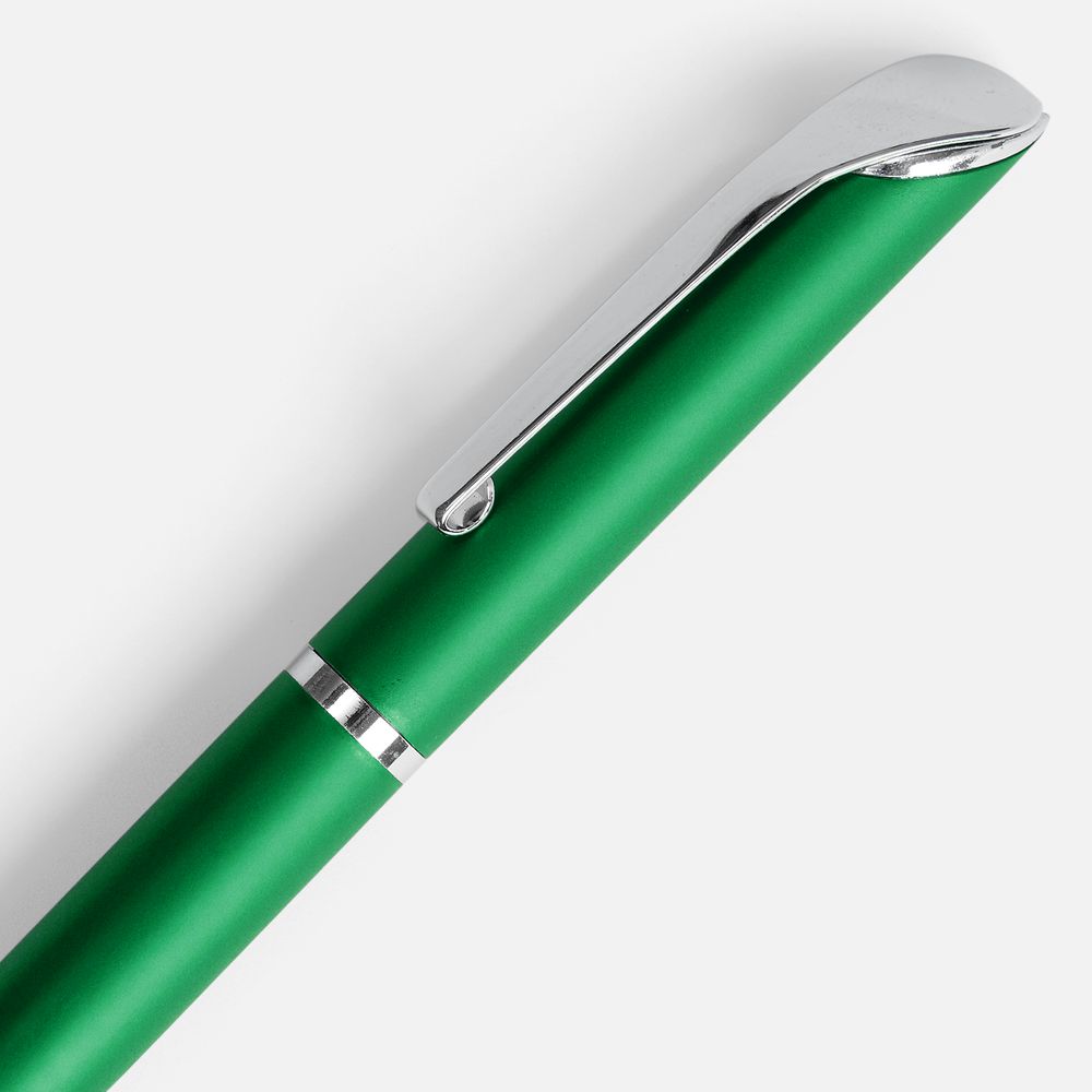 Ручка шариковая Glide, зеленая-3