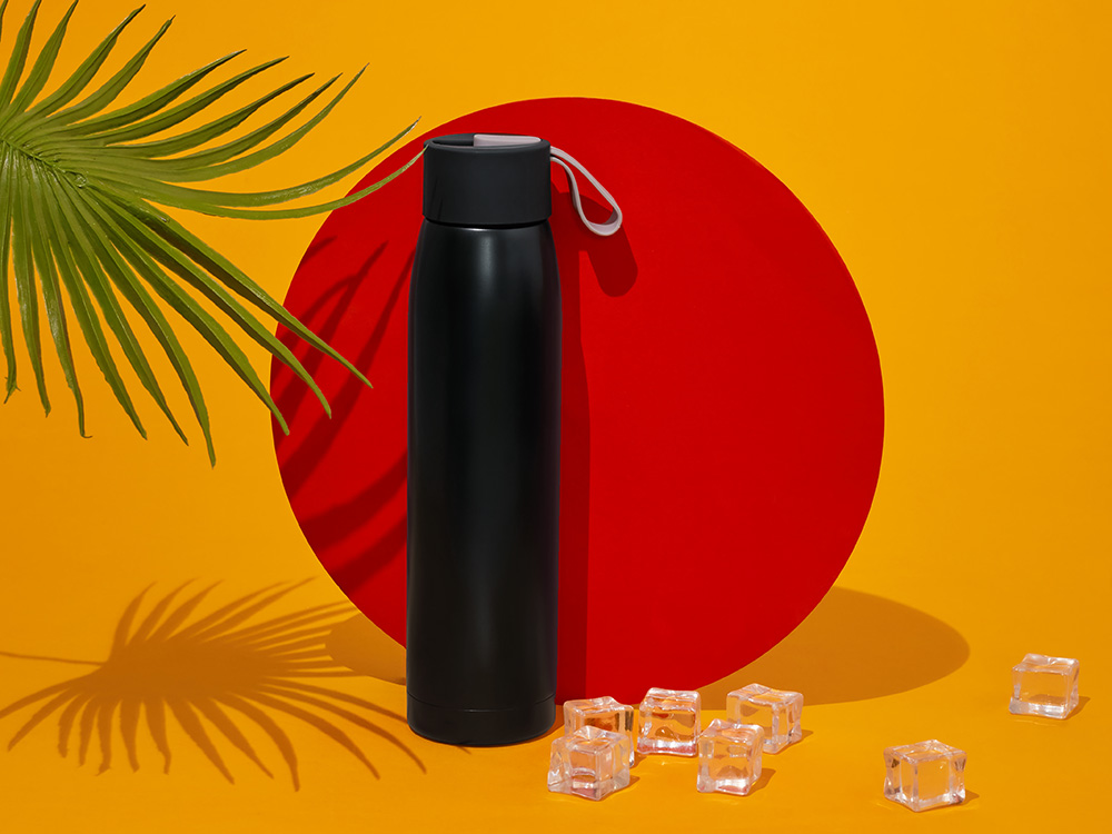 Термобутылка Grace 320мл, черный-1