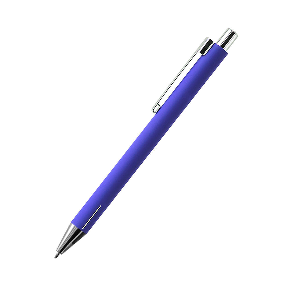 Ручка металлическая Elegant Soft софт-тач, Синий-2