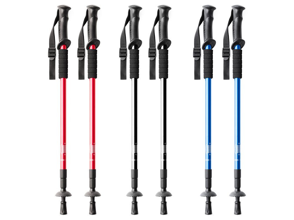 Набор складных треккинговых палок VULCAN, королевский синий-8