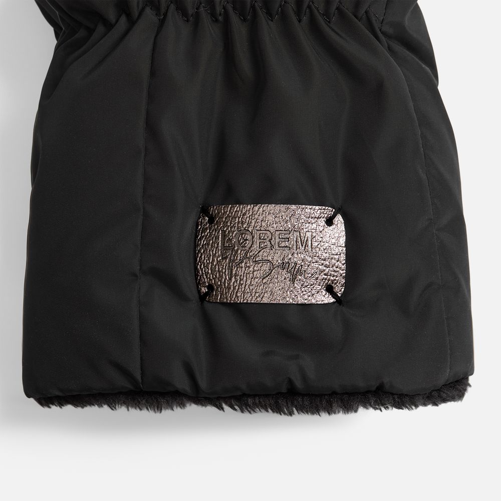 Варежки Warmshape, черные-3