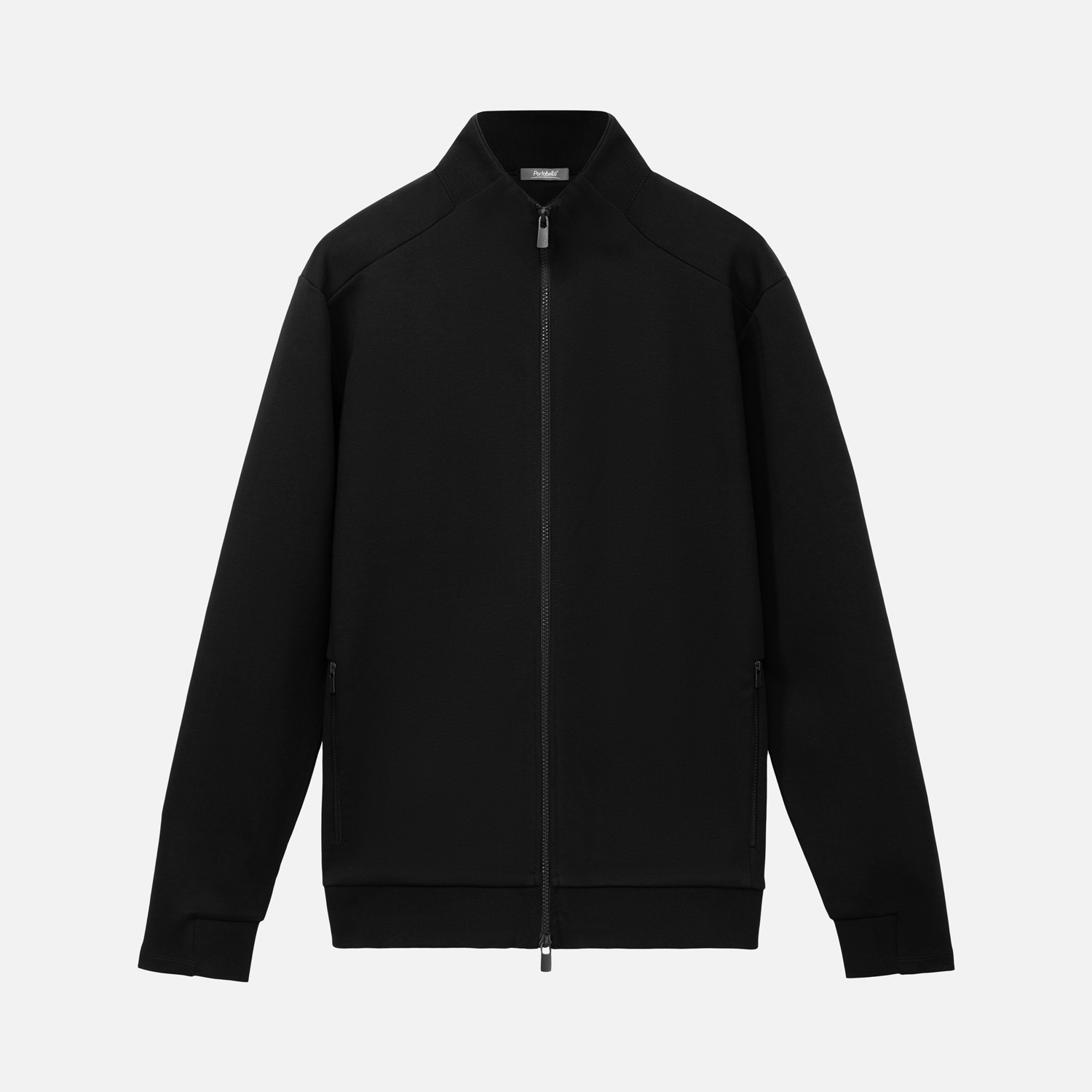 Толстовка на молнии ASTIN черная-7