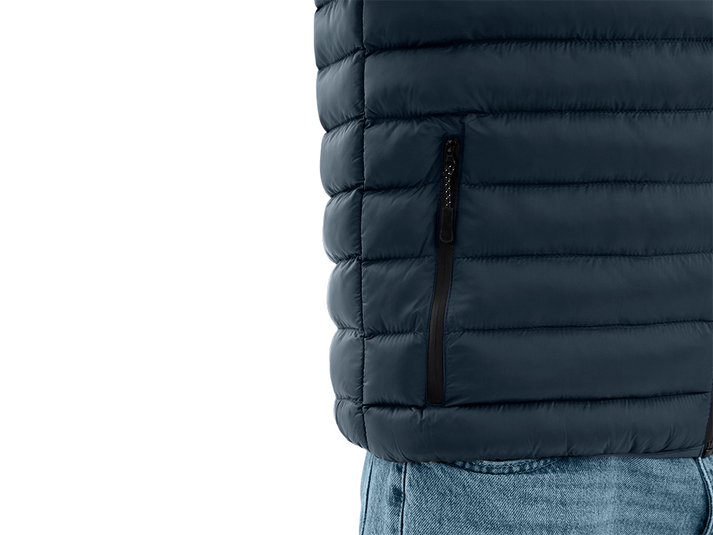 Стеганый жилет Uniqloud, темно-синий-5