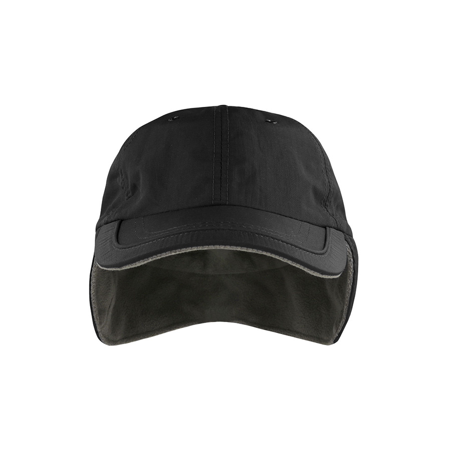 Бейсболка SNOW FLAP STOPPER-S, чёрный-3