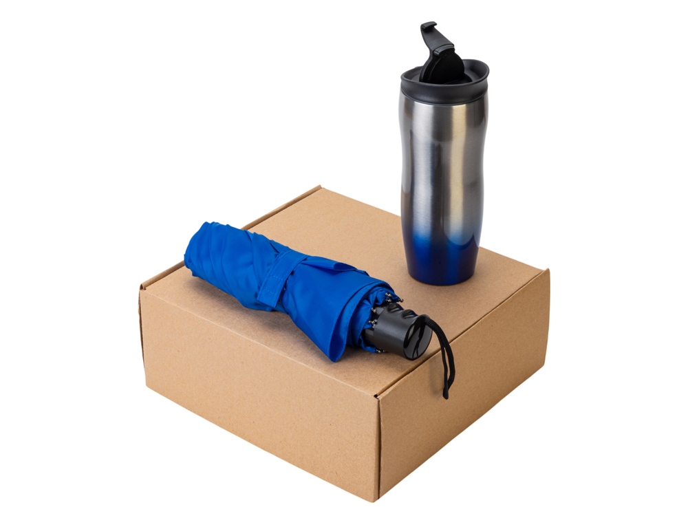 Подарочный набор On the go с термокружкой и зонтом-3