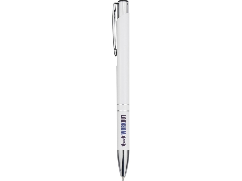 Шариковая ручка Moneta из переработанного алюминия - Белый-4