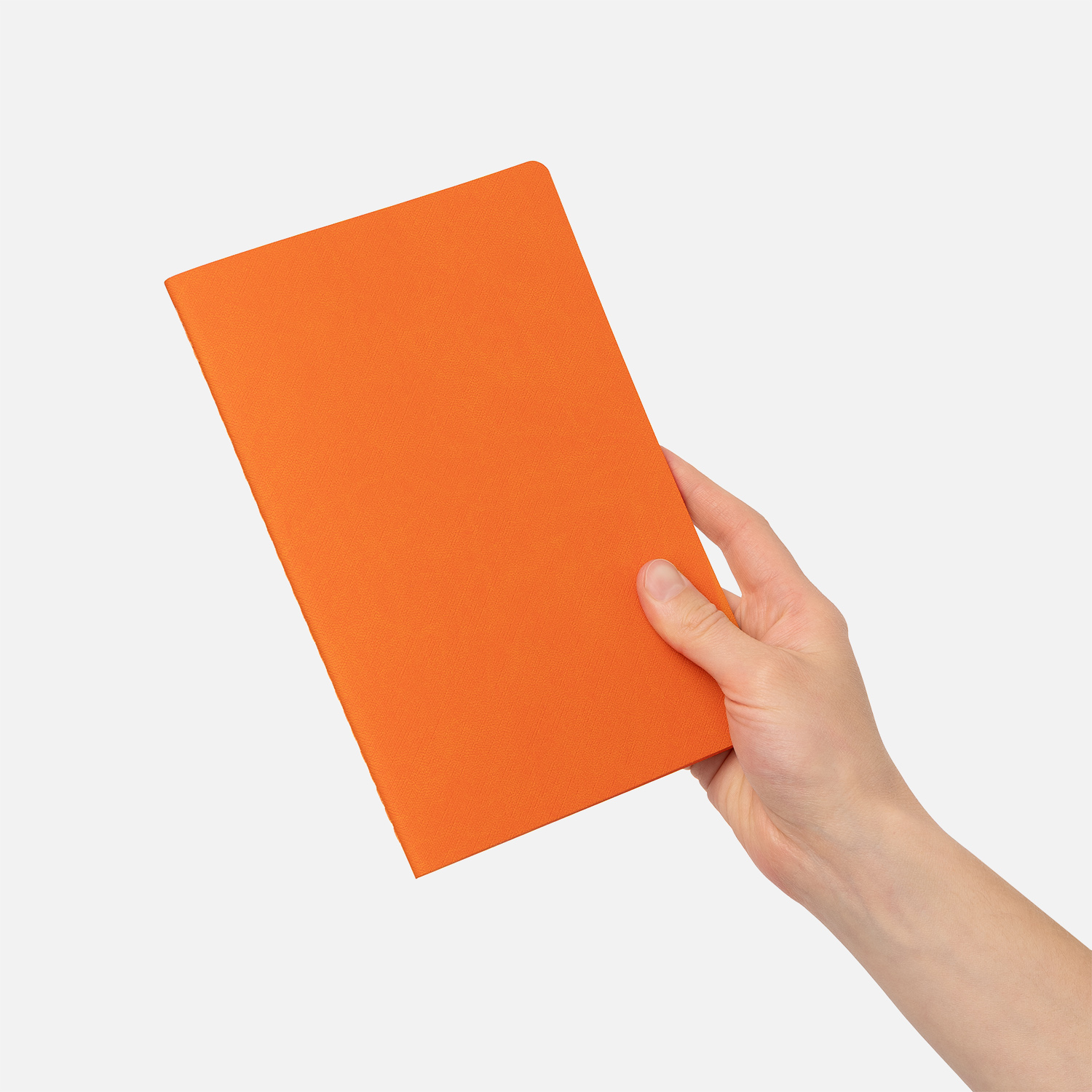 Блокнот Corsa slim, оранжевый-7