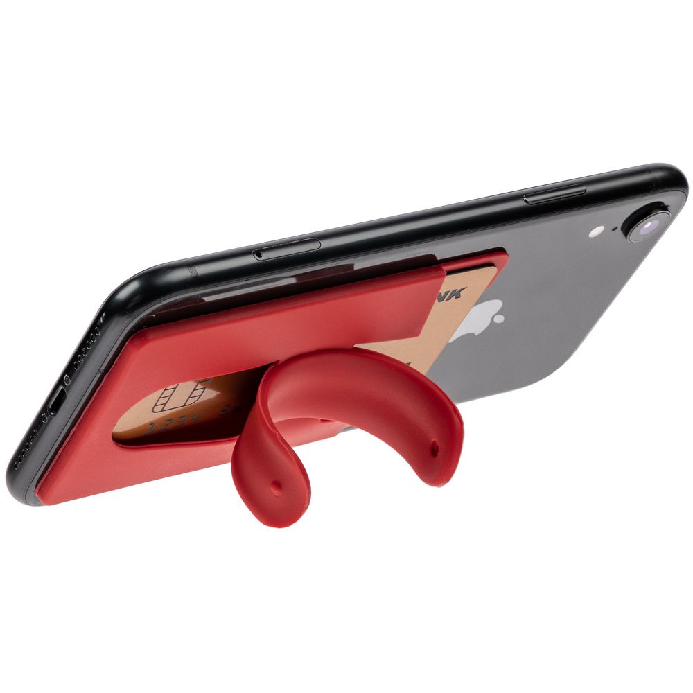 Чехол для карты на телефон Carver, красный-2