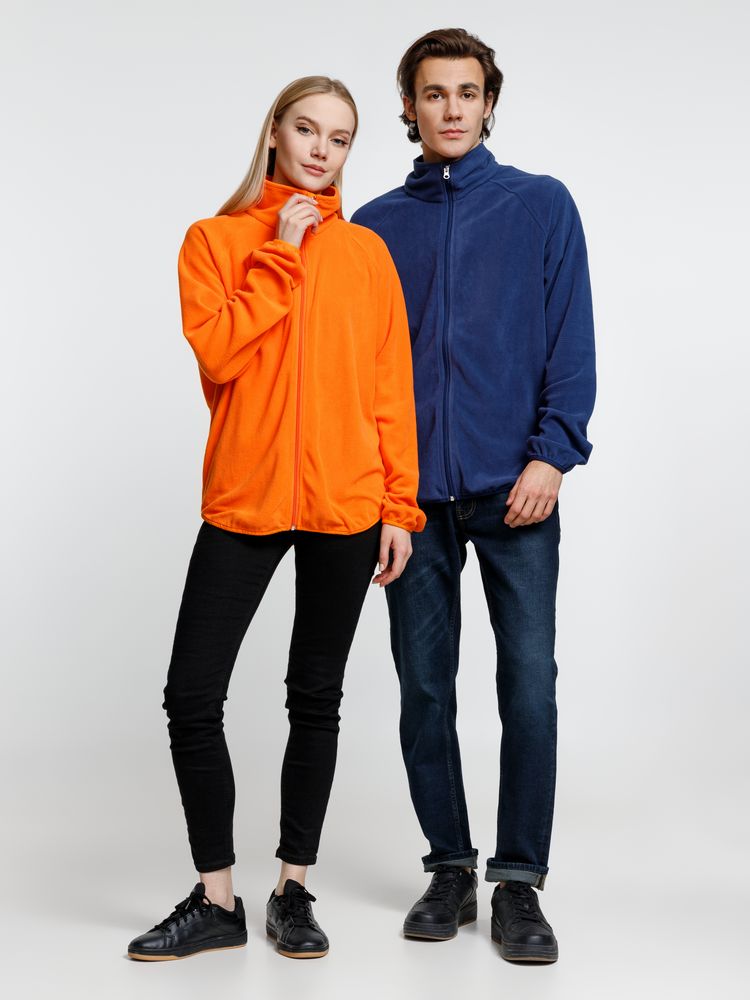 Куртка флисовая унисекс Fliska, оранжевая-6