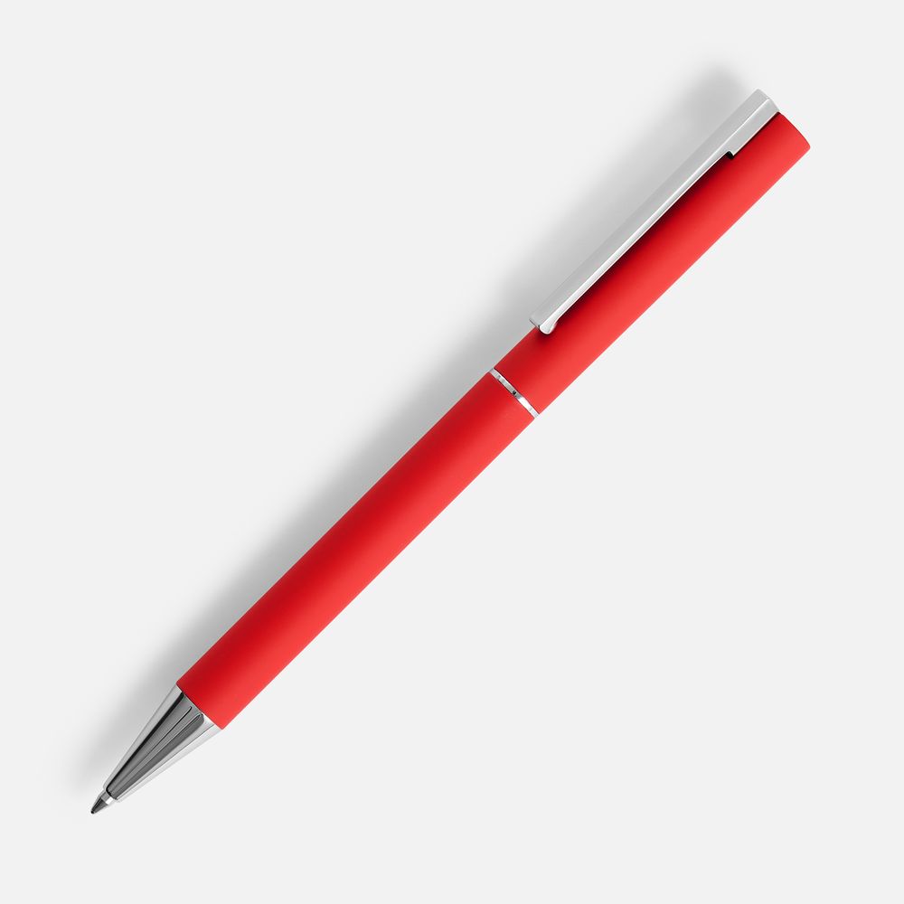 Ручка шариковая Blade Soft Touch, красная-1