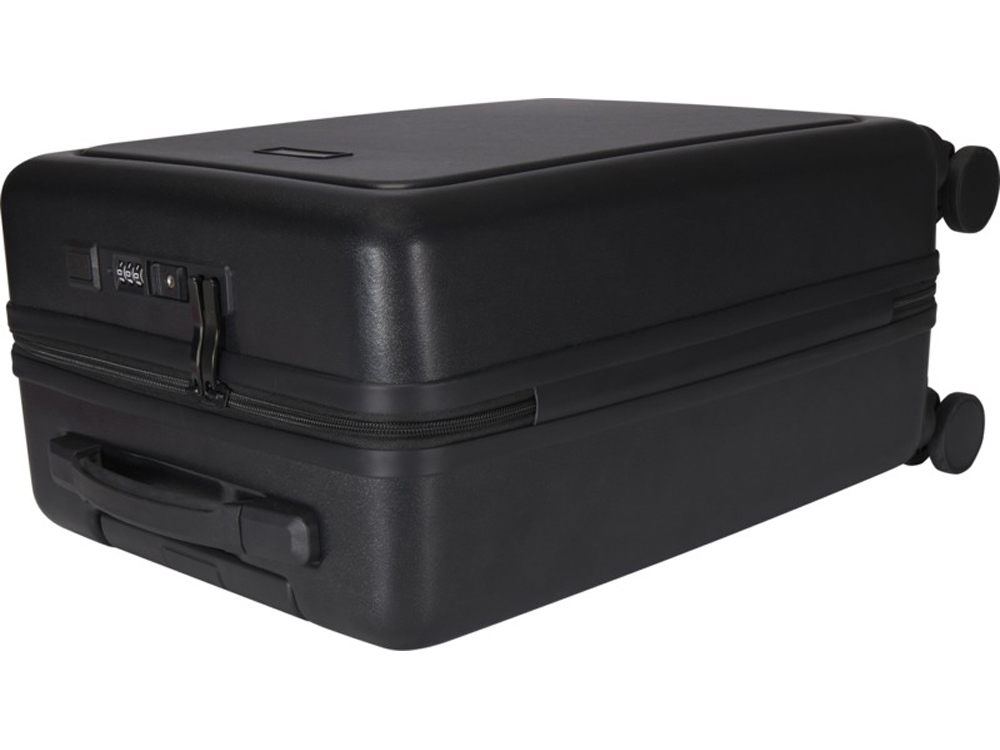 Rover Pro 20-дюймовый чемодан на колесах из материалов, переработанных согласно стандарту GRS, объемом 40 л - сплошной черный-6