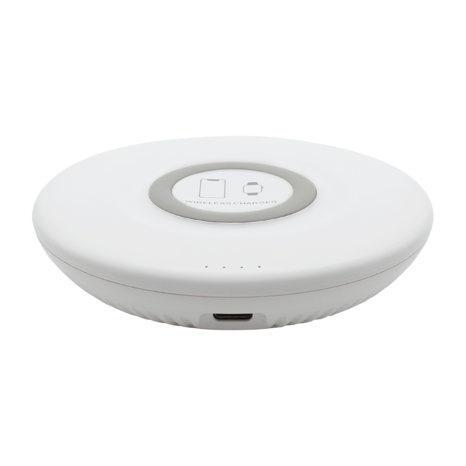 Внешний аккумулятор Tony с беспроводной зарядкой, 5000 мАч (белый)-0