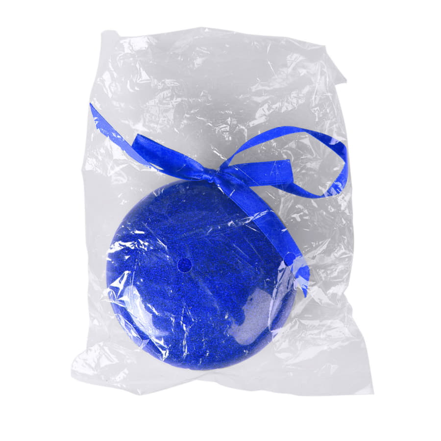 Елочное украшение ПРАЗДНИК, синий-2