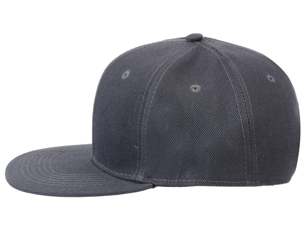 Бейсболка с прямым козырьком Los Angeles 2.0, темно-серый-4