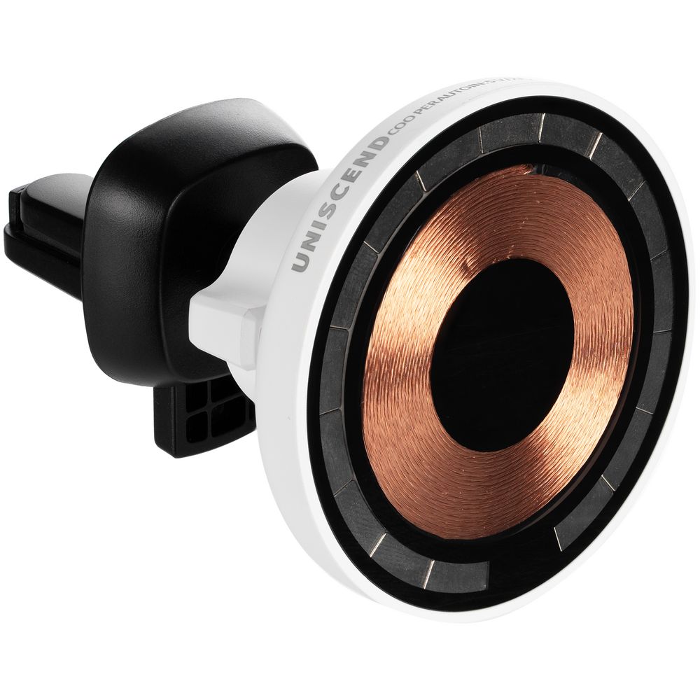 Держатель для смартфона Cooper Auto Wireless с беспроводной зарядкой, белый-1