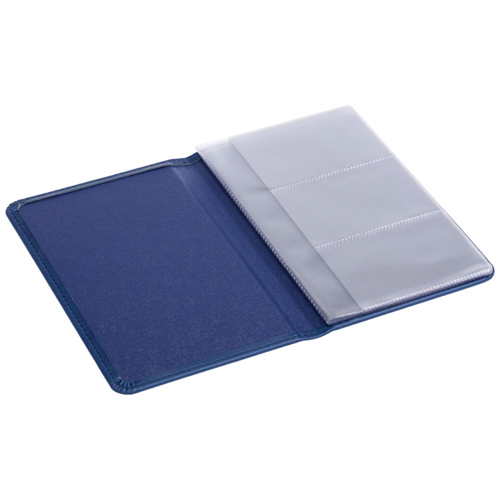 Визитница Brand, синяя-3