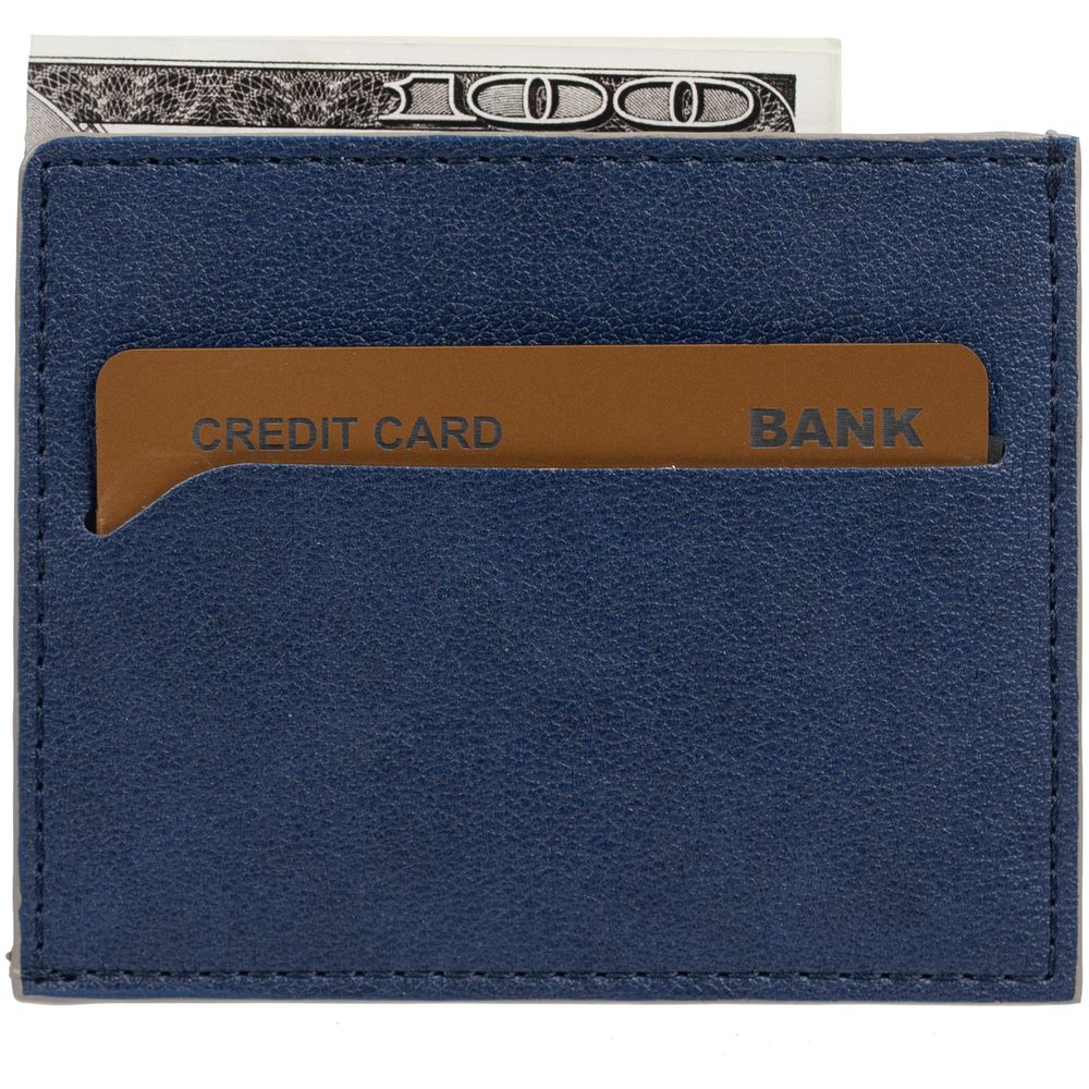 Чехол для карточек Petrus, синий-3