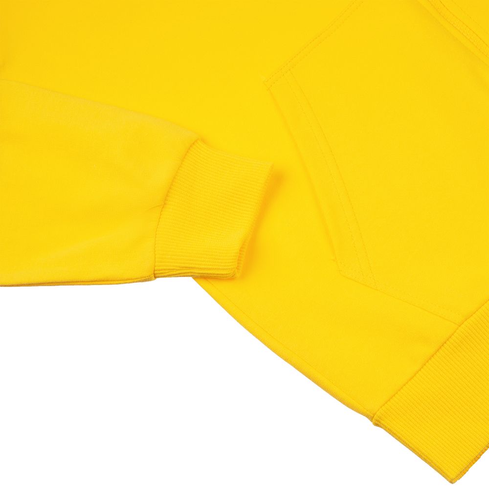 Толстовка на молнии с капюшоном Siverga 2.0, желтая-3