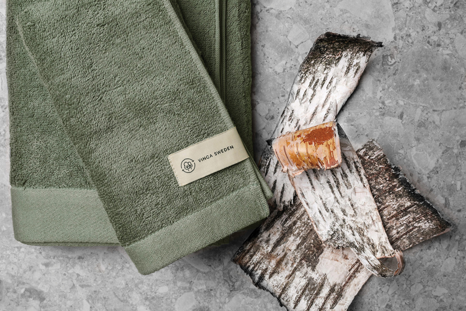 Полотенце VINGA Birch, 40x70 см-4