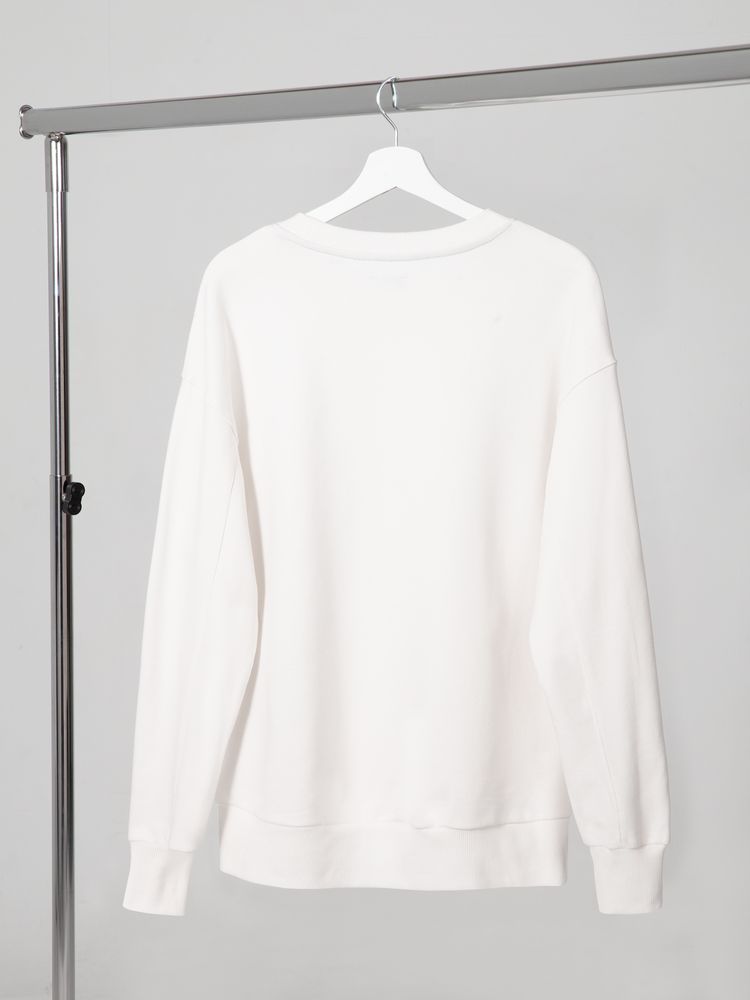 Свитшот унисекс Kosmos 2.0, кремовый-1